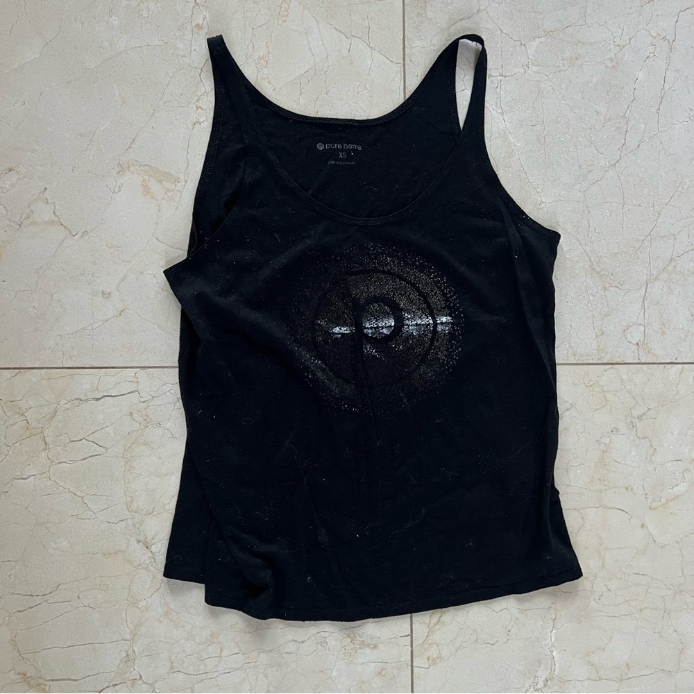 Pure Barre Black Tank Top